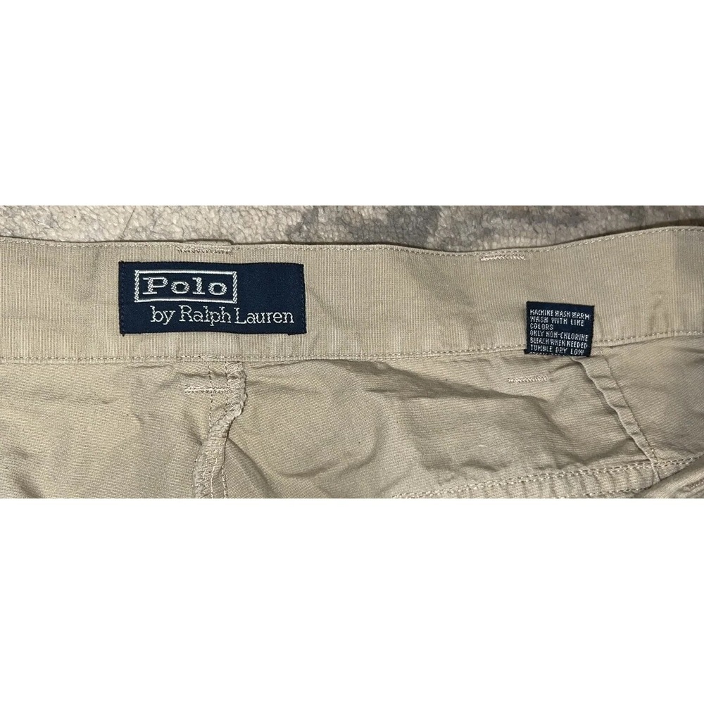 Polo Ralph Lauren Shorts Beige Mens Size 38 cotton - Picture 3 of 6